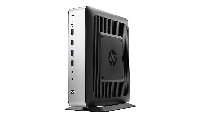 HP t730 - tower - R-series Embedded RX427BB 2.7 GHz - 4 GB - flash 16 GB - US