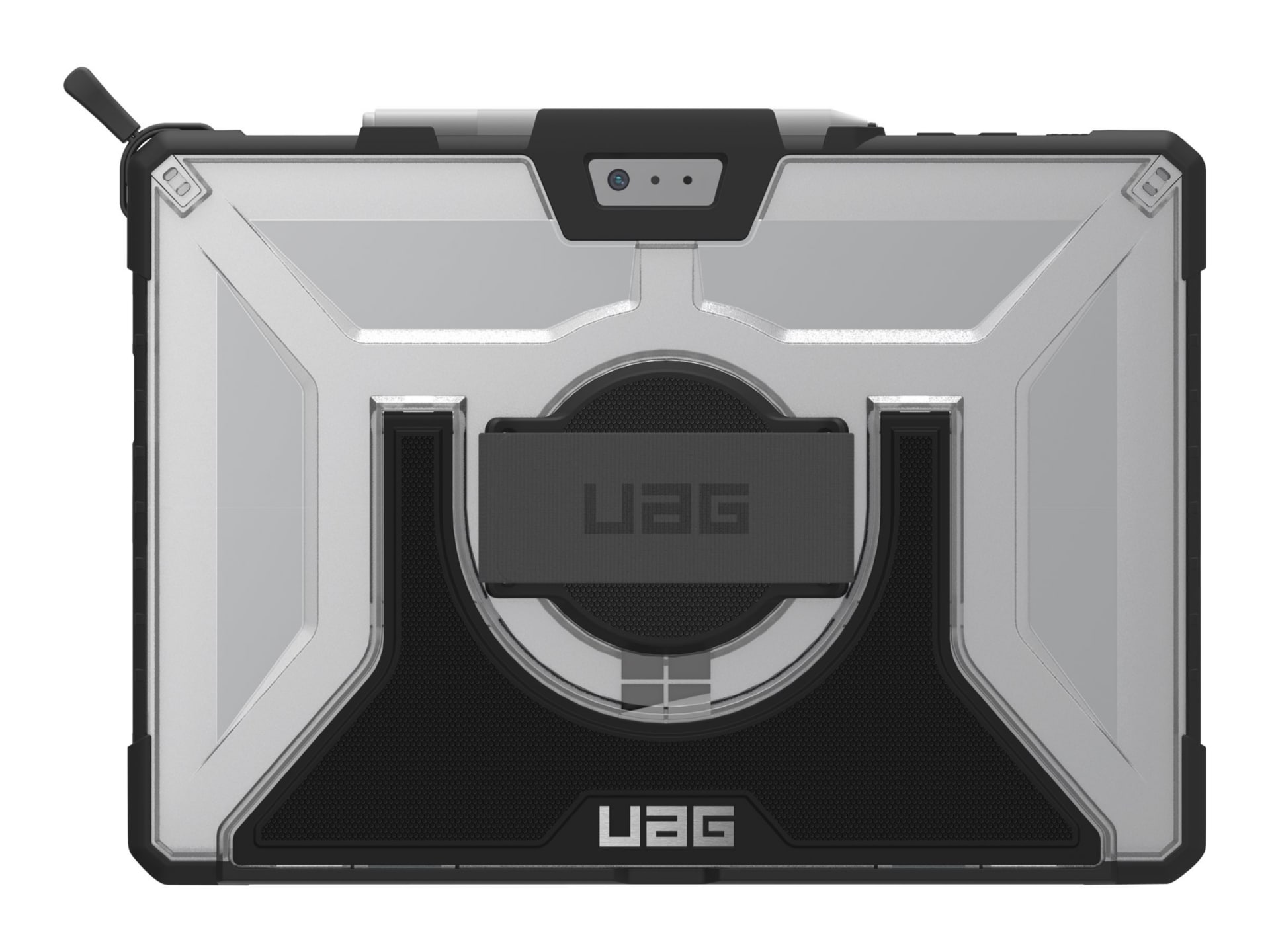 UAG Rugged Case for Surface Pro 7+/7/6/5/4 with  Hand strap  -  Plasma Ice