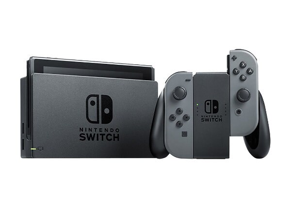 Nintendo Switch with Gray Joy-Con - game console - gray, black