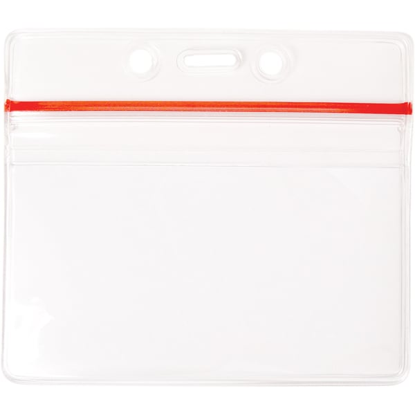 Brady card holder - for  - clear (pack of 100)
