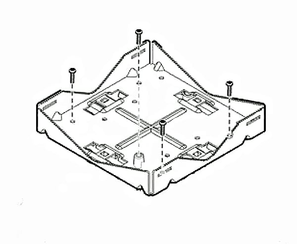 Extreme Networks wireless access point mounting bracket