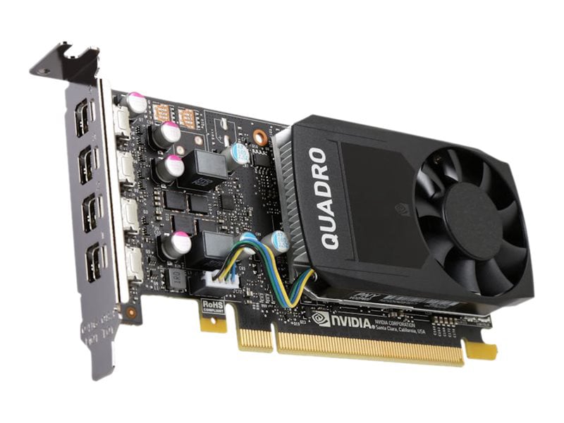 NVIDIA Quadro P600 - graphics card - Quadro P600 - 2 GB