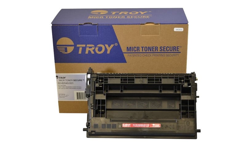 TROY MICR Toner Secure - High Yield - black - compatible - MICR toner cartridge (alternative for: HP 37X)