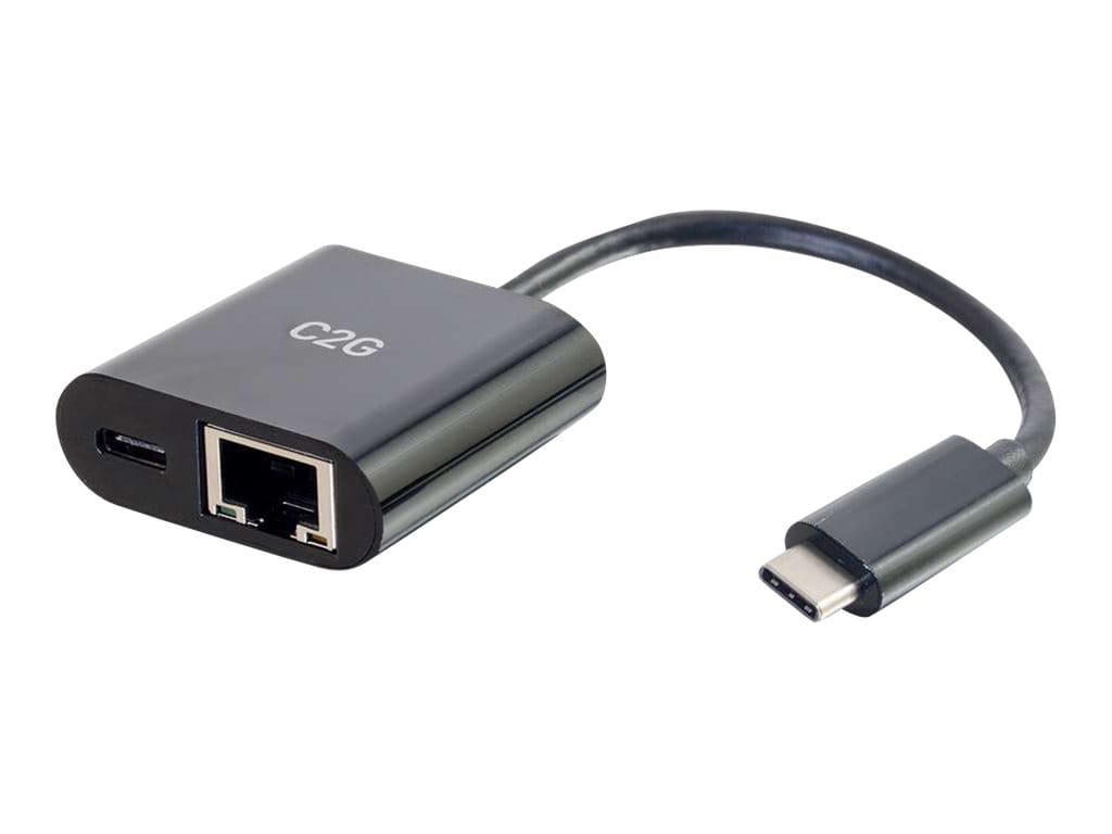 Comprehensive USB Type-C Male to Gigabit Ethernet with 60W Power Delivery