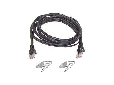 Belkin Cat6 75ft Black Ethernet Patch Cable, UTP, 24 AWG, Snagless, Molded, RJ45, M/M, 75'