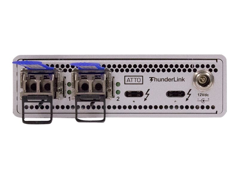ATTO ThunderLink NS 3102 - network adapter - Thunderbolt 3 - 10 Gigabit SFP+ x 2 - TAA Compliant