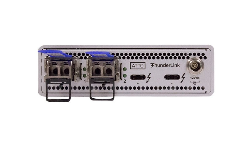 ATTO ThunderLink NS 3102 - network adapter - Thunderbolt 3 - 10 Gigabit SFP+ x 2 - TAA Compliant