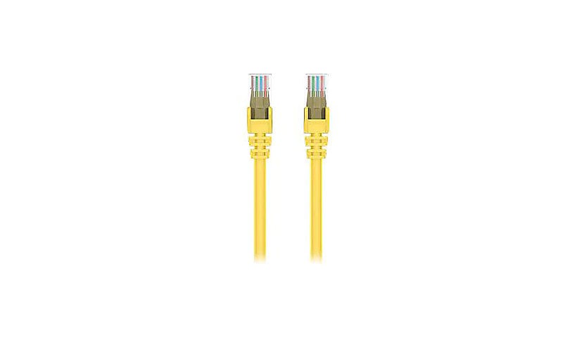 Belkin High Performance patch cable - 40 ft - yellow