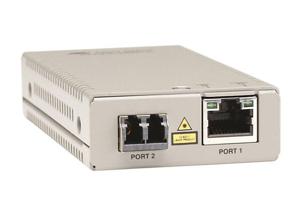 Allied Telesis AT MMC200/LC - fiber media converter - 100Mb LAN