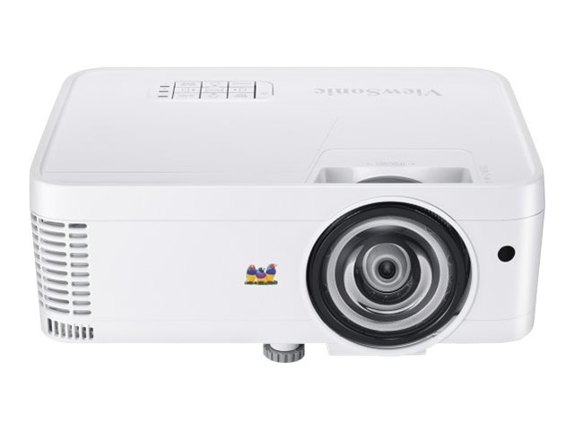 ViewSonic PS600W 3700 Lumens WXGA HDMI Networkable Short Throw Projector fo