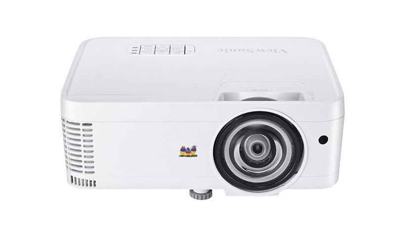 ViewSonic PS600W 3700 Lumens WXGA HDMI Networkable Short Throw Projector fo