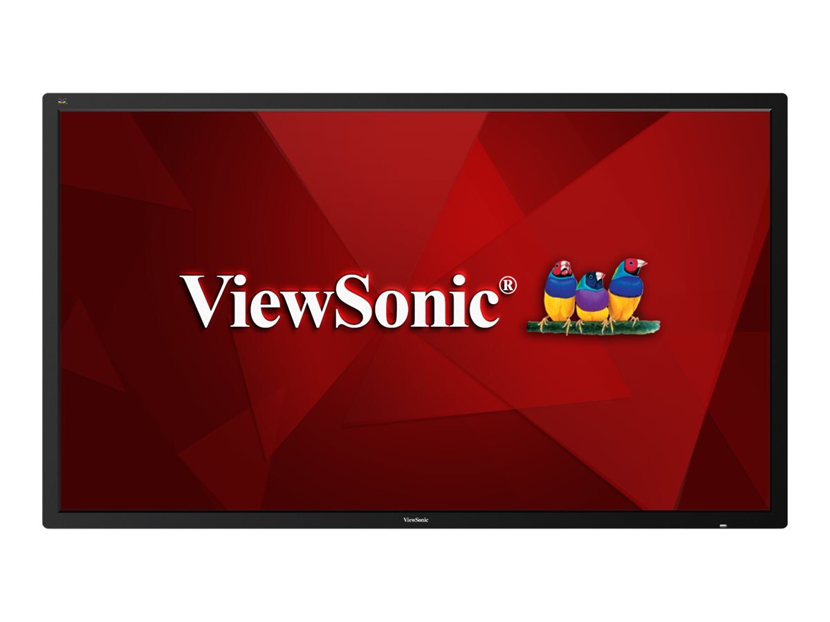 ViewSonic CDE8600 86" Class (85.6" viewable) LED display - 4K