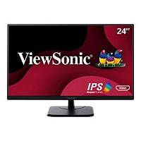 ViewSonic VA2456-MHD - IPS 1080p Monitor with Ultra-Thin Bezels, HDMI, DisplayPort and VGA - 250 cd/m² - 24"