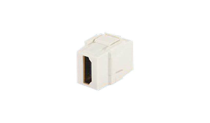 Panduit NetKey Audio/Video Modules and Inserts - HDMI coupler - 1.1 in