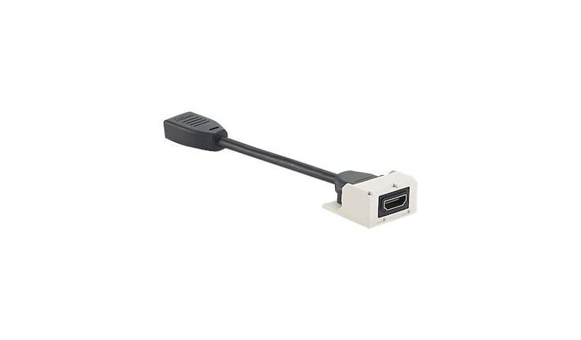 Panduit MINI-COM HDMI 2.0 Coupler Module - HDMI coupler - 6 in