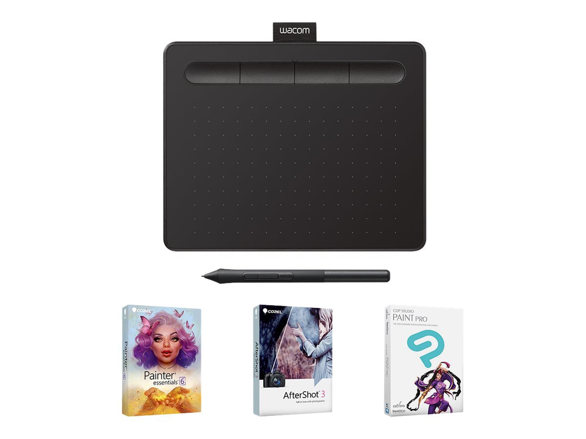 Wacom Intuos Creative Small Digitizer Pen Tablet – USB - Black