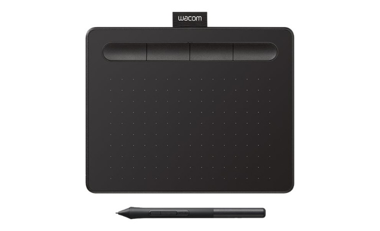 【WACOM】 Intous small　CTL-4100WL/K00 Wacom Intuos Bluetooth Pen Tablet Small Black - CTL4100WLK0