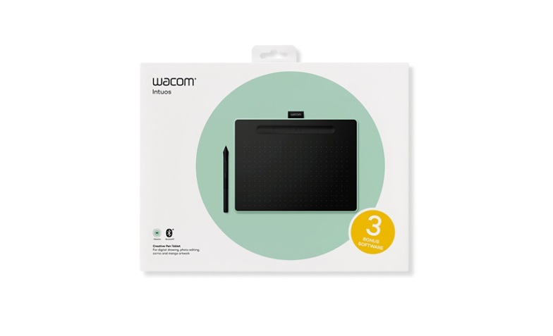 Wacom Intuos Medium ワイヤレス ピスタチオグリーン Wacom Intuos Bluetooth Pen Tablet Medium Pistachio Green