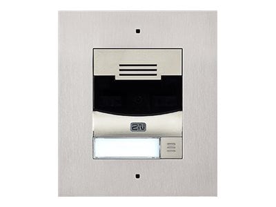 2N IP Solo - IP intercom station - nickel