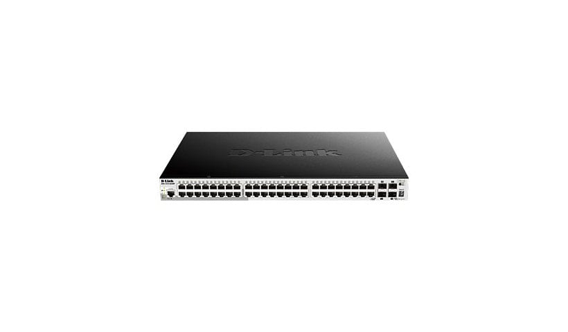 D-Link DGS 1510-52XMP - switch - 48 ports - smart - rack-mountable