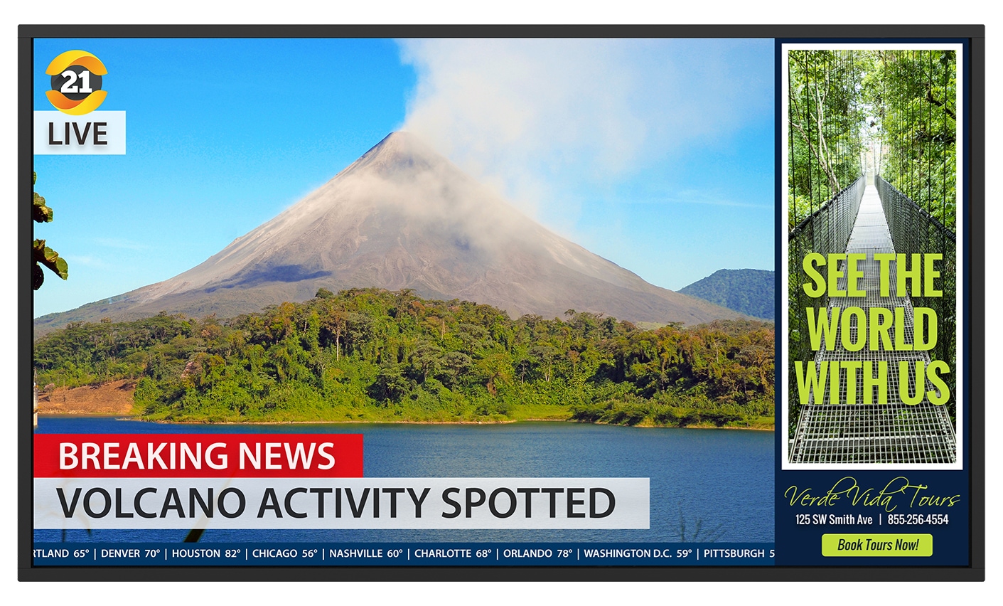 Planar Simplicity Series 4K SL6564K 65" LED-backlit LCD display - 4K