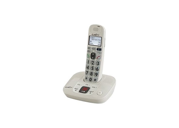 Clarity D714 - cordless phone - answering system with caller ID/call waiting