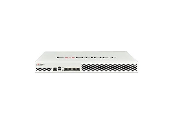Fortinet FortiMail 200E - security appliance - with 1 year FortiCare 8X5 Enhanced Support + 1 year FortiGuard