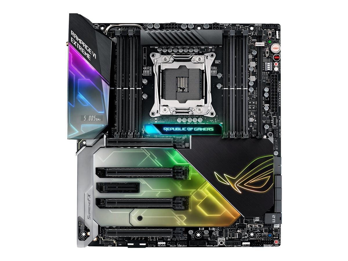 ASUS ROG RAMPAGE VI EXTREME - motherboard - extended ATX - LGA2066 Socket - X299
