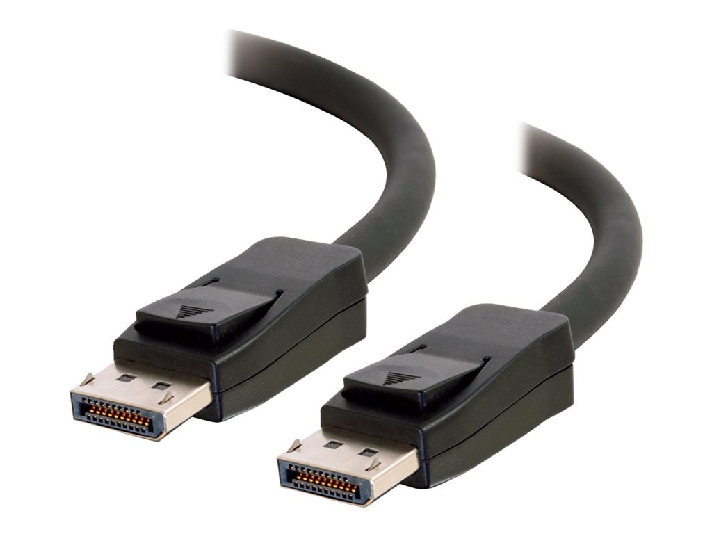 C2G 1ft Ultra High Definition DisplayPort Cable with Latches - 8K DisplayPort Cable - M/M