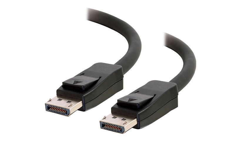 C2G 1ft Ultra High Definition DisplayPort Cable with Latches - 8K DisplayPort Cable - M/M