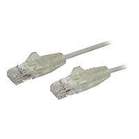 StarTech.com 6 ft CAT6 Cable - Slim CAT6 Patch Cord - Gray - Snagless RJ45 Connectors - Gigabit Ethernet Cable - 28 AWG