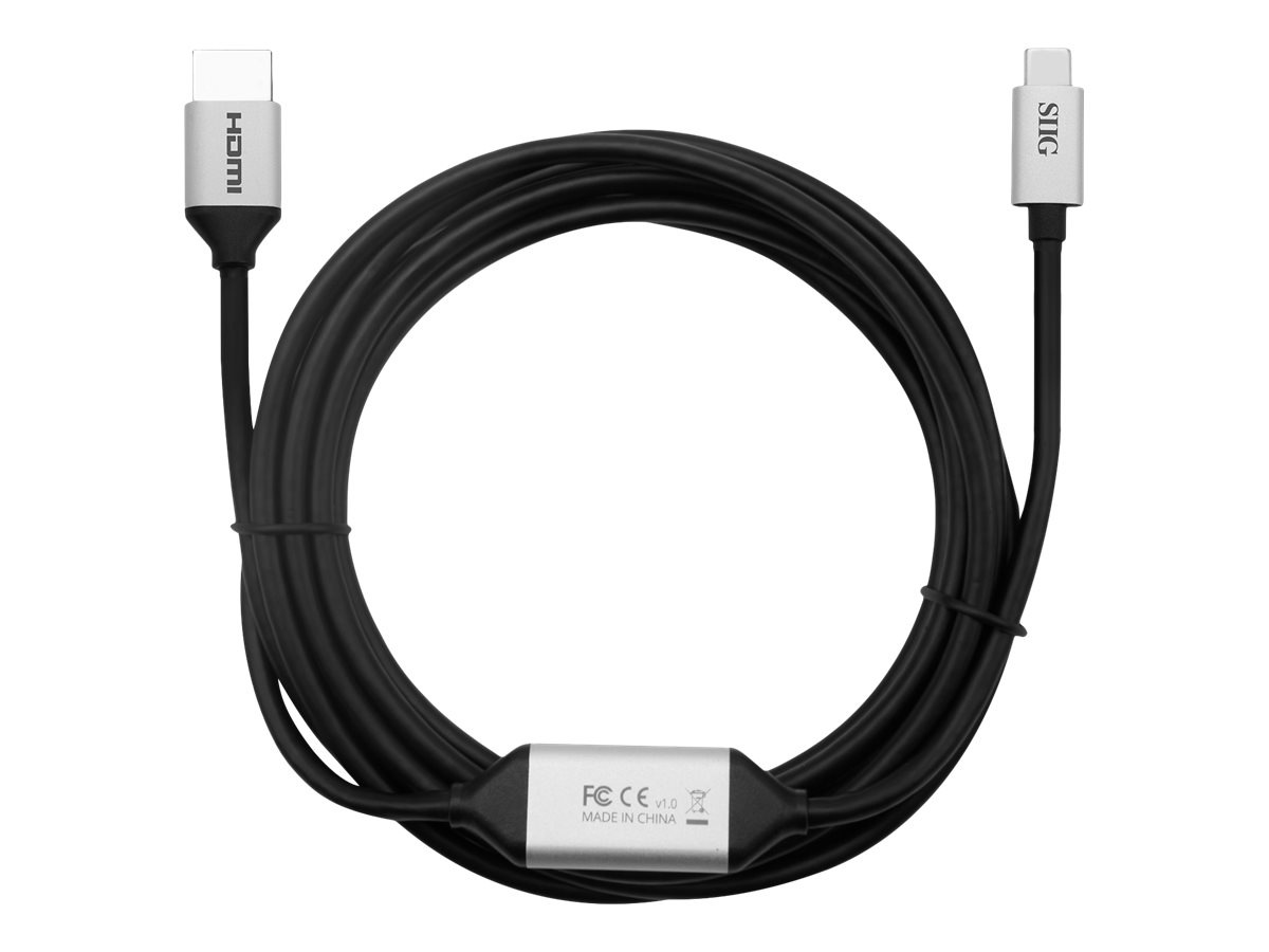 SIIG video / audio cable - HDMI / USB - 10 ft