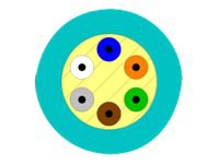 Berk-Tek Premise Distribution Plenum Cable - bulk cable - aqua