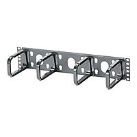 Panduit Open-Access Horizontal Cable Manager - cable management panel - 19"