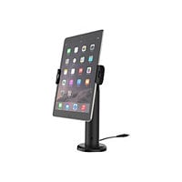 Compulocks Universal Tablet Cling Rise Tilting Kiosk 8" stand - for tablet - black