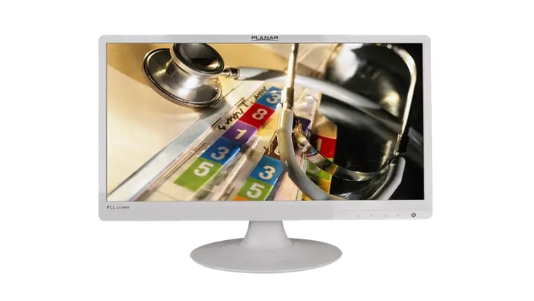 Enovate Medical Planar 22" LCD Monitor - White