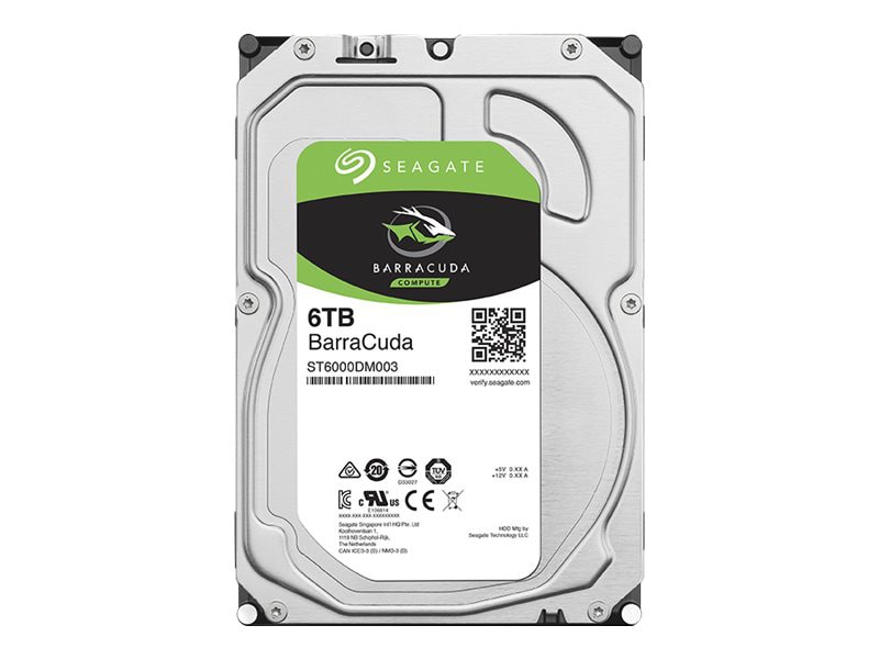 Seagate Barracuda ST6000DM003 - hard drive - 6 TB - SATA 6Gb/s