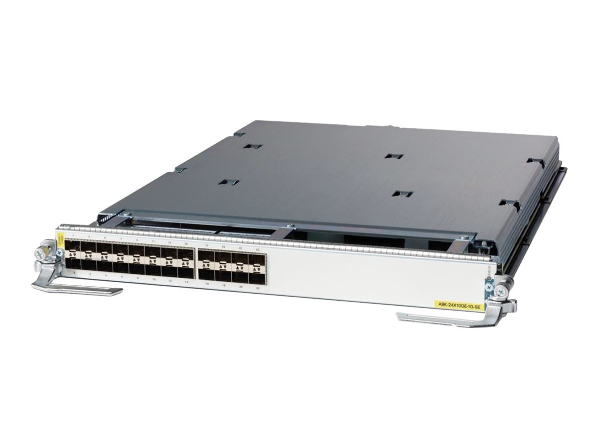 Cisco Packet Transport Optimized Line Card - expansion module - 10 Gigabit SFP+ / SFP (mini-GBIC) x 24