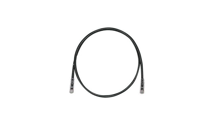 Panduit TX6 PLUS patch cable - 24 ft - black