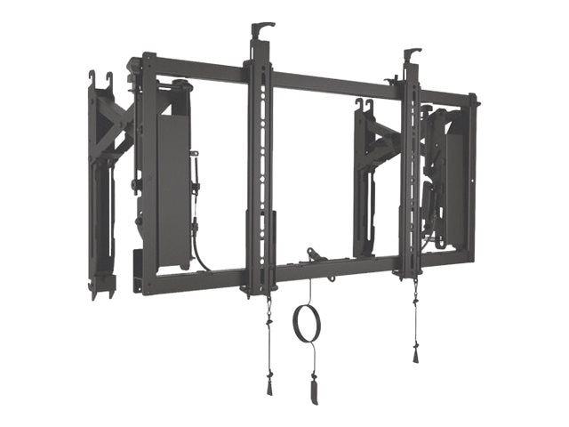 Chief ConnexSys Single Display Video Wall Mount - For Displays 42-80" - Black mounting kit - for video wall - black