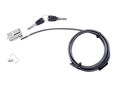 Noble TZ08T Low Profile Wedge Lock with Flat Key - notebook locking kit