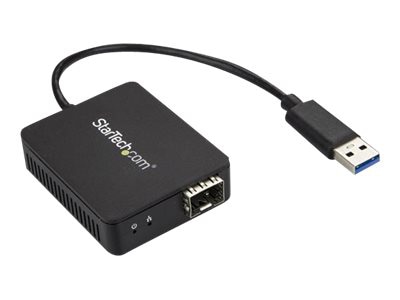 Menda City Vores firma dragt StarTech.com USB 3.0 to Fiber Optic Converter USB to Open SFP Adapter USB  to Gigabit Network Adapter - US1GA30SFP - Ethernet Adapters - CDW.com