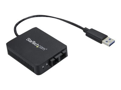 StarTech.com USB 3.0 to Fiber Optic Converter - 1000Base-SX SC - 550 m MM