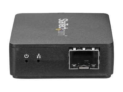StarTech.com USB C to Fiber Optic Converter - Open SFP - Network Adapter