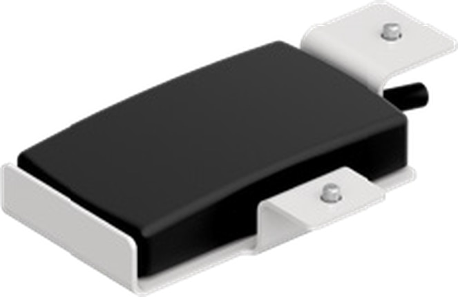 Enovate Medical RF IDeas WAVE ID Proximity Card Reader Scanner Bracket for Encore Workstation