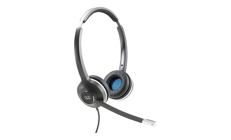 Cisco 532 Wired Dual - headset - CP-HS-W-532-RJ= - Wired Headsets