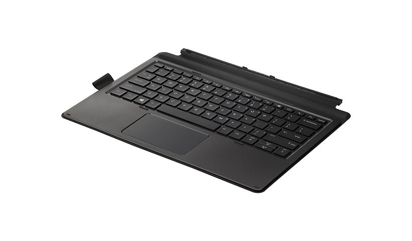 HP Collaboration - clavier - avec pavé tactile - US - noir