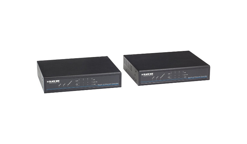 Black Box Ethernet Extender Kit G-SHDSL 8-Wire - Kit - network extender - 1