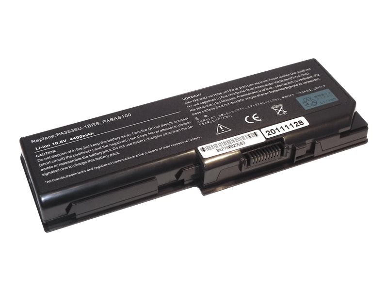 eReplacements PA3536U-1BRS - notebook battery - Li-Ion - 4400 mAh