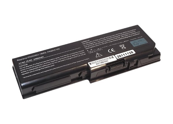 eReplacements PA3536U-1BRS - notebook battery - Li-Ion - 4400 mAh